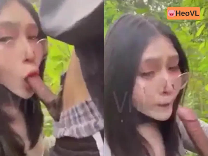 đi dã ngoại tiện nắc bạn gái ở trong rừng